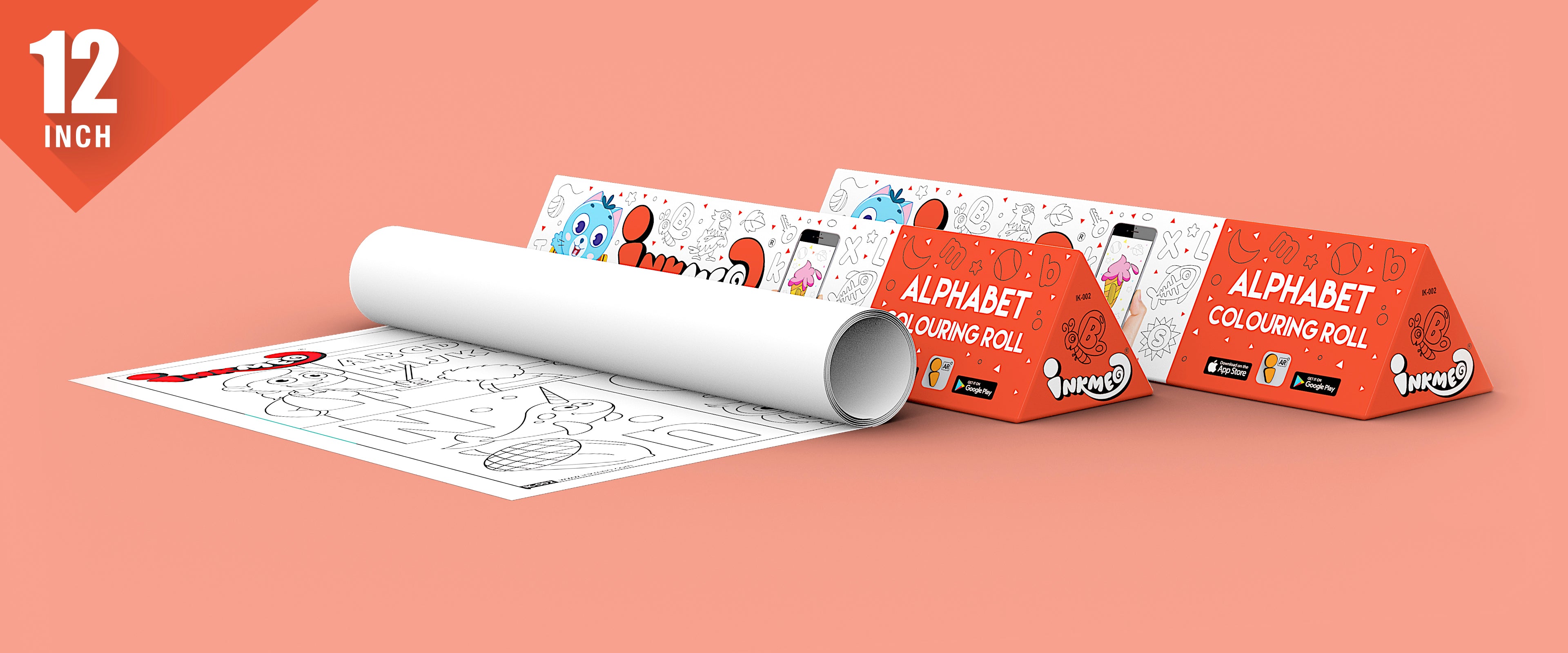 Alphabet Colouring Roll