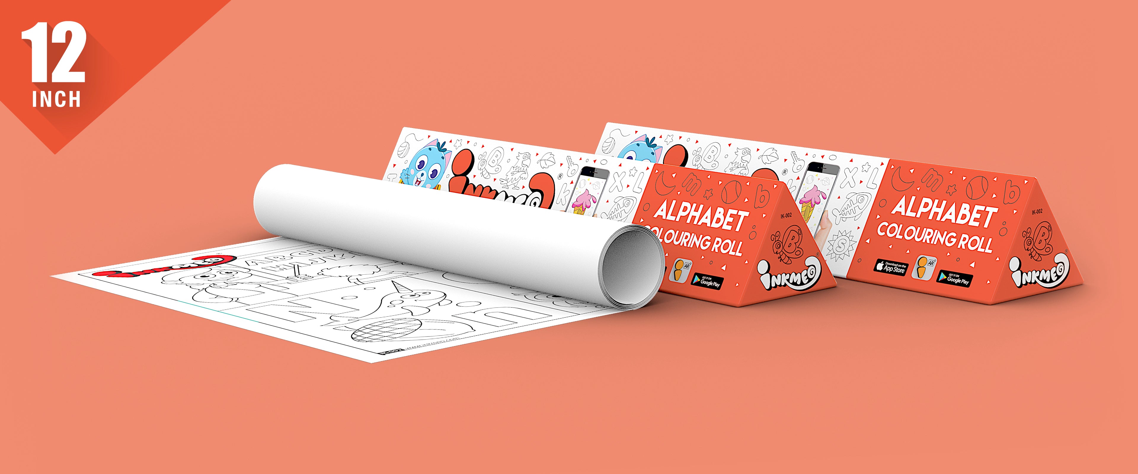 Alphabet Colouring Roll