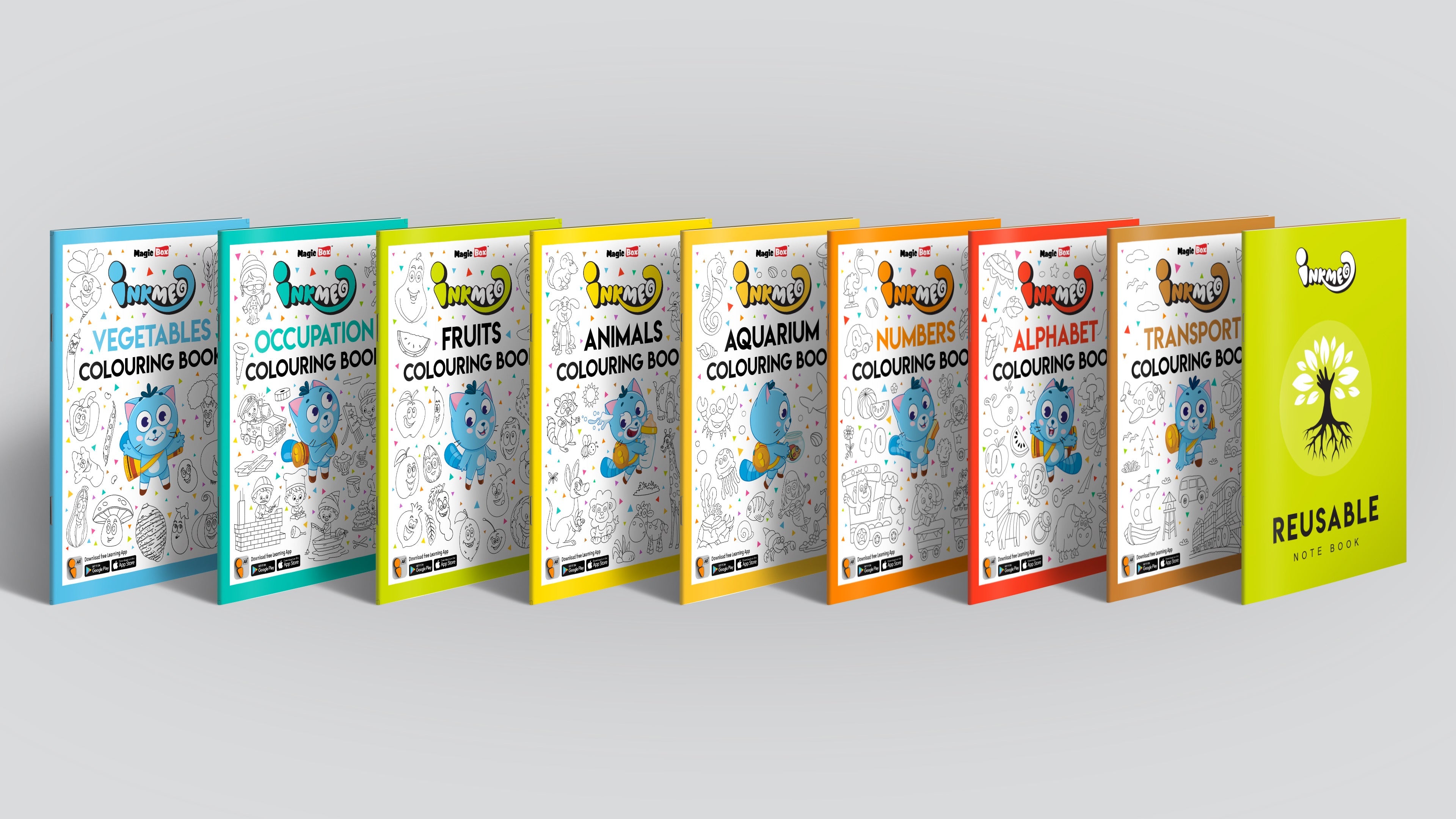 Inkmeo Colouring Books - Inkmeo