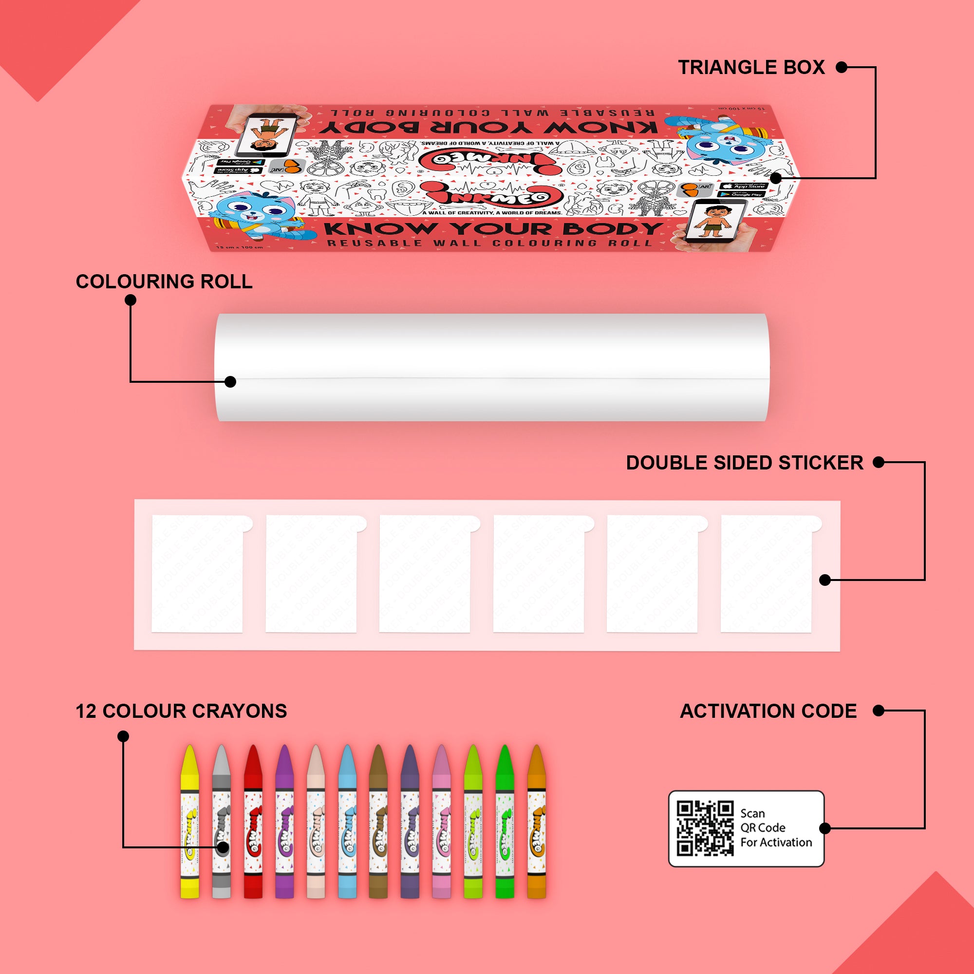 Know Your Body Colouring Roll