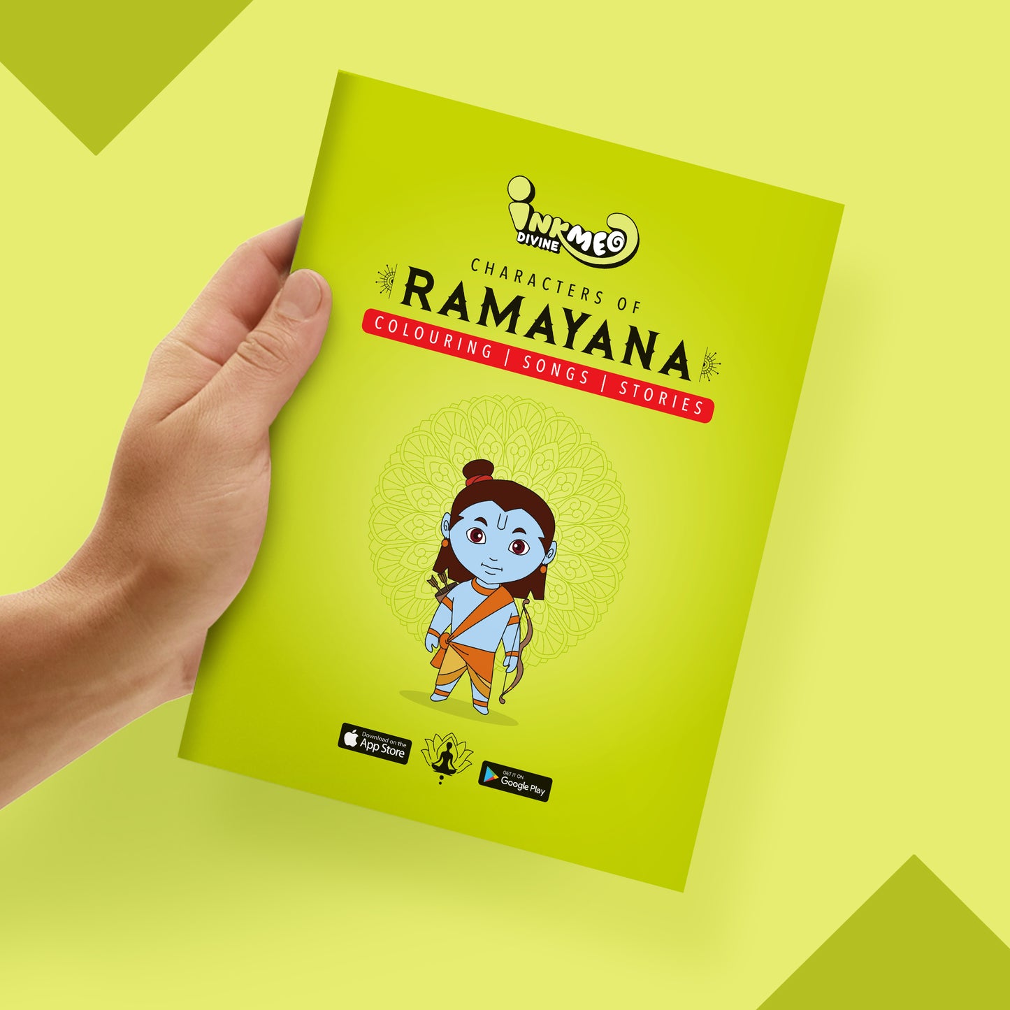 Characters of Ramayana Colouring Book