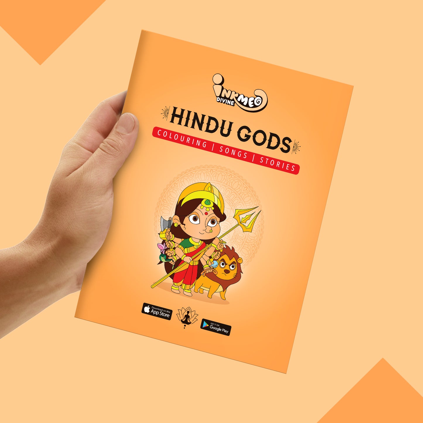 Hindu Gods colouring Book