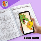 Inkmeo Hanuman Reusable Colouring Book with AR