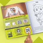 Characters of Ramayana Reusable Colouring Book