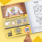 Characters of Mahabharata Reusable Colouring Book