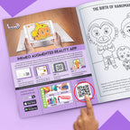 Inkmeo Hanuman Reusable Colouring Book with AR