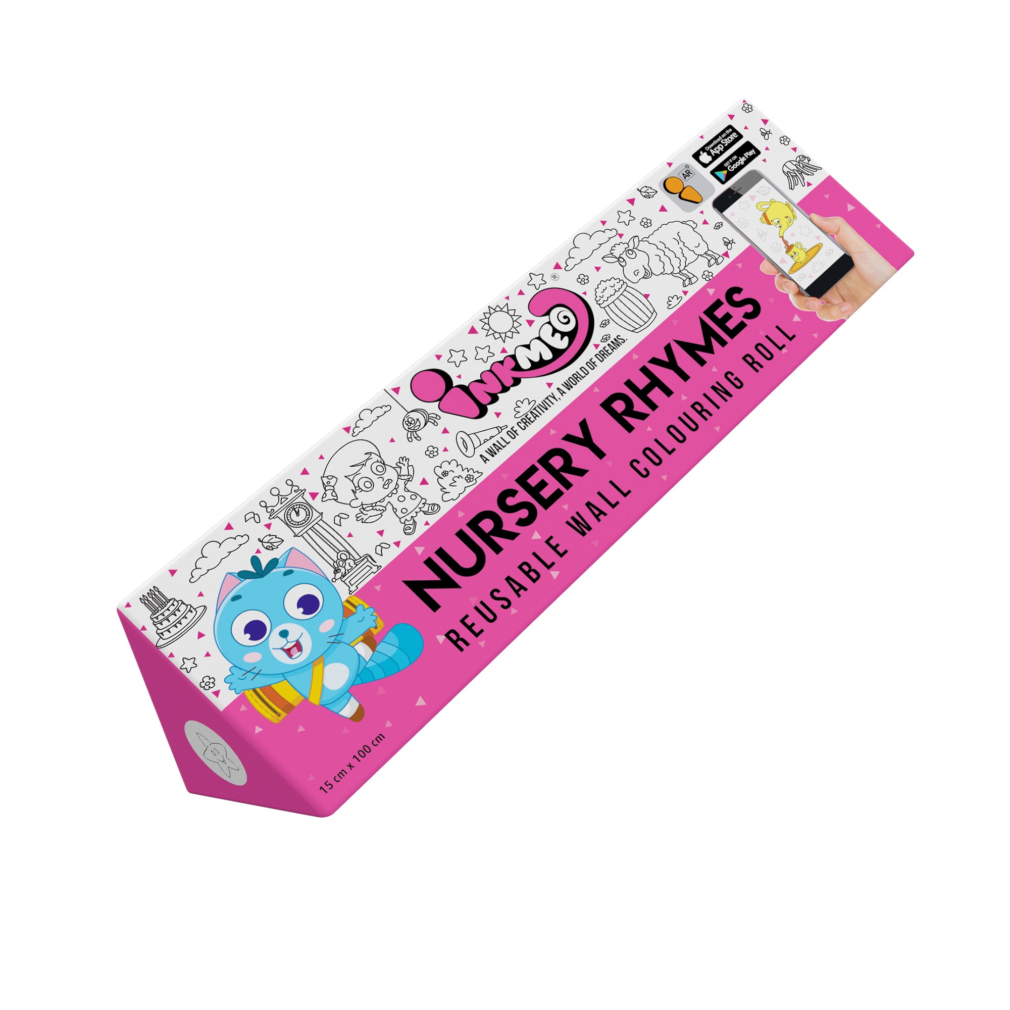 Nursery Rhymes Wall Colouring Roll