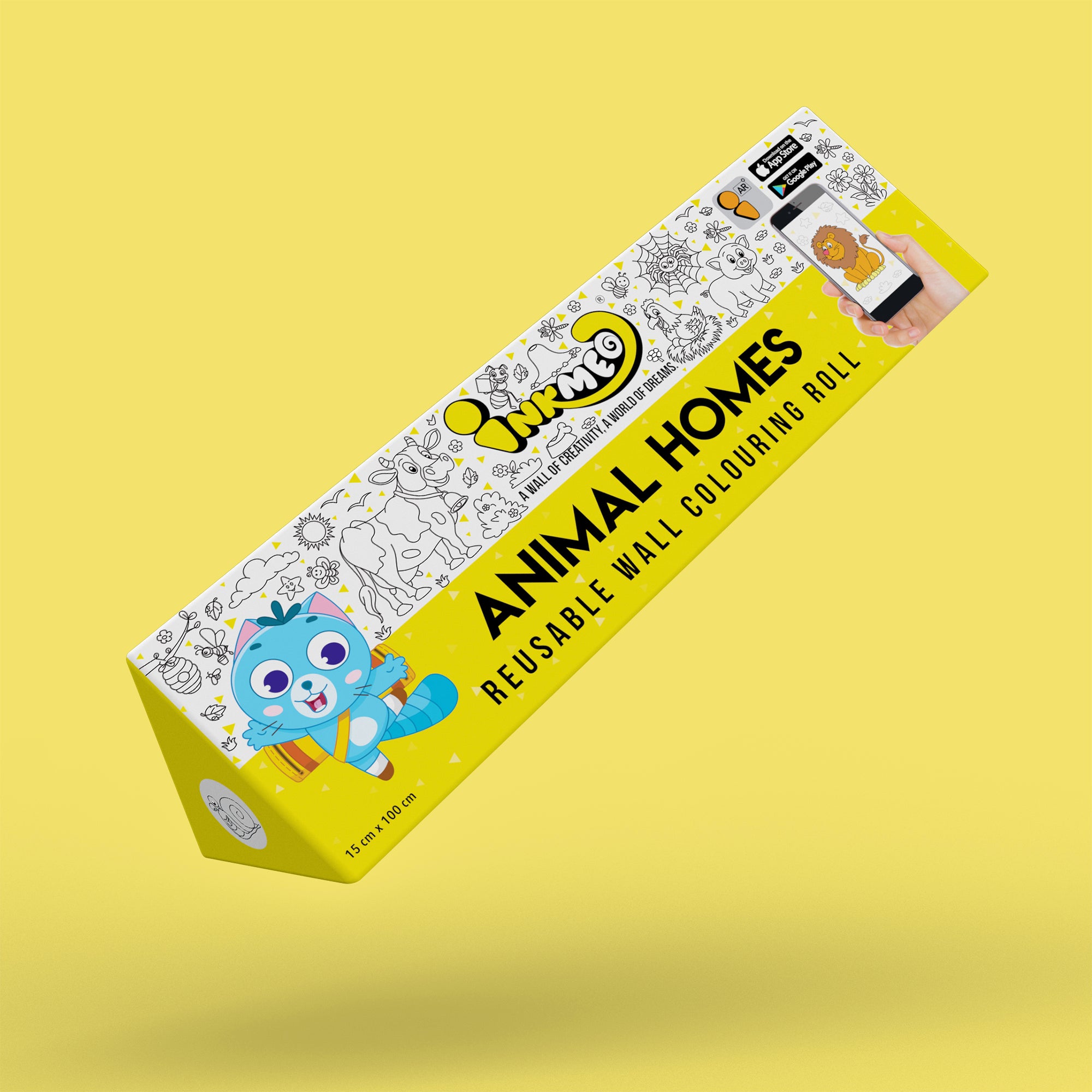 Reusable Wall Colouring Rolls - With AR