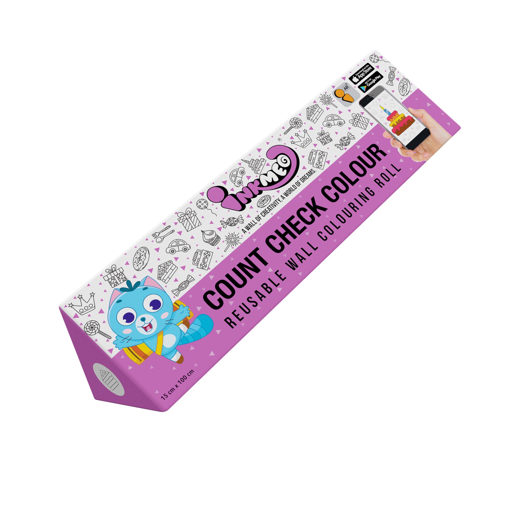 Count Check Number Colouring Roll
