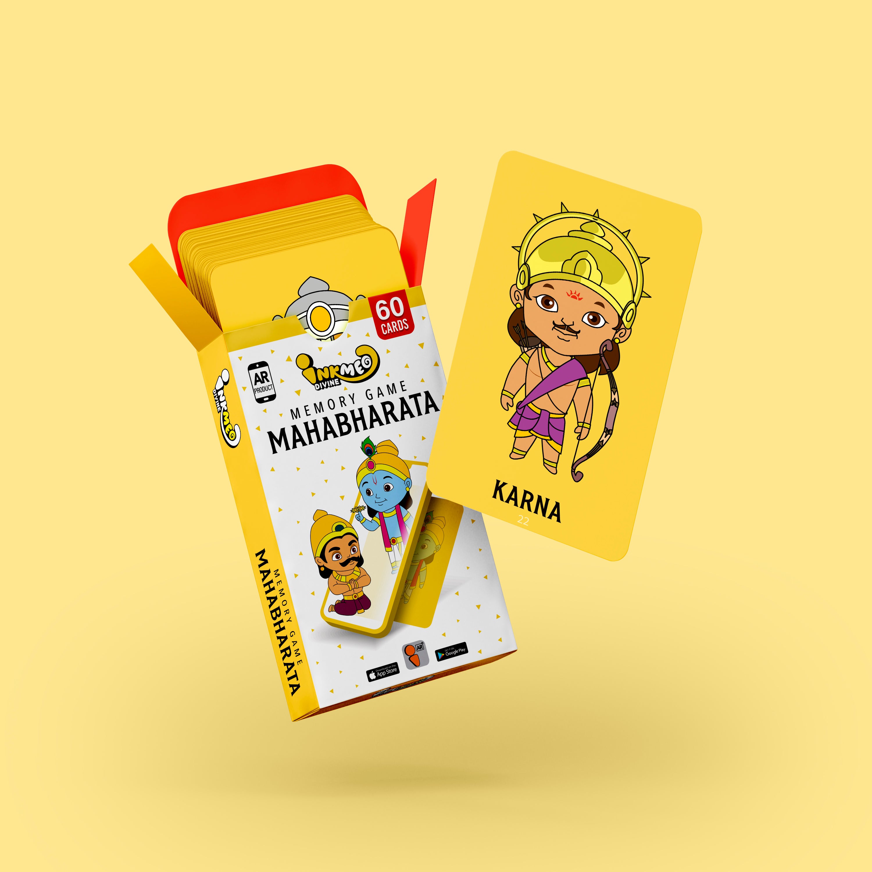 Memory Game Mahabharata Cards | AR Enabled
