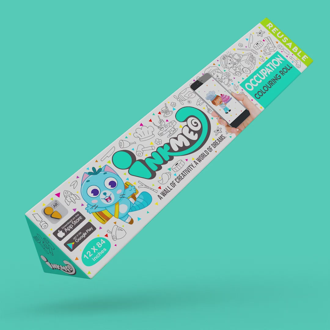 Occupation Colouring Roll