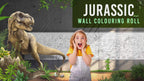 Jurassic Colouring Roll