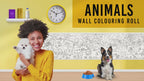 Animals Colouring Roll