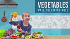 Vegetables  Colouring Roll