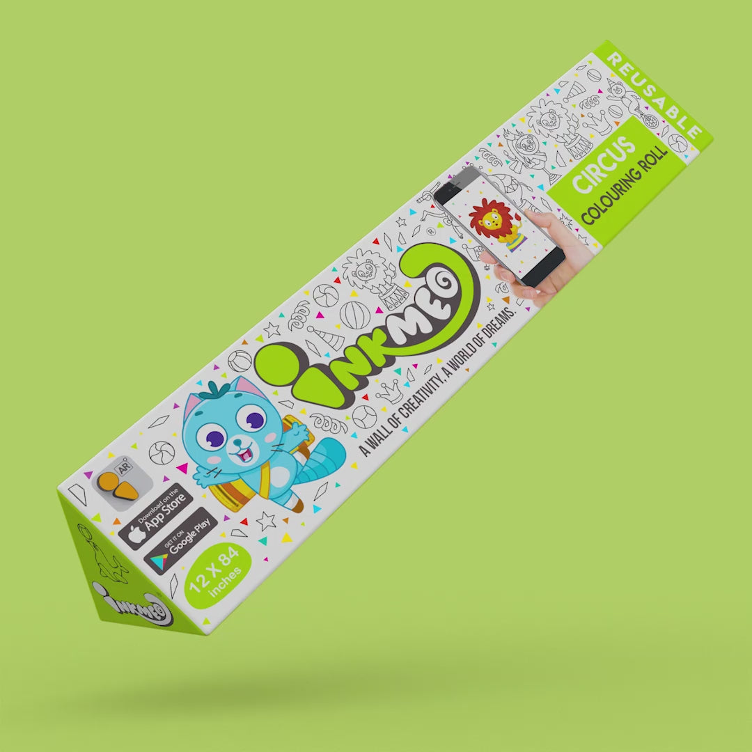 Circus Colouring Roll