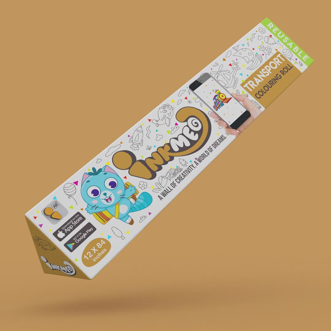 Transport Colouring Roll