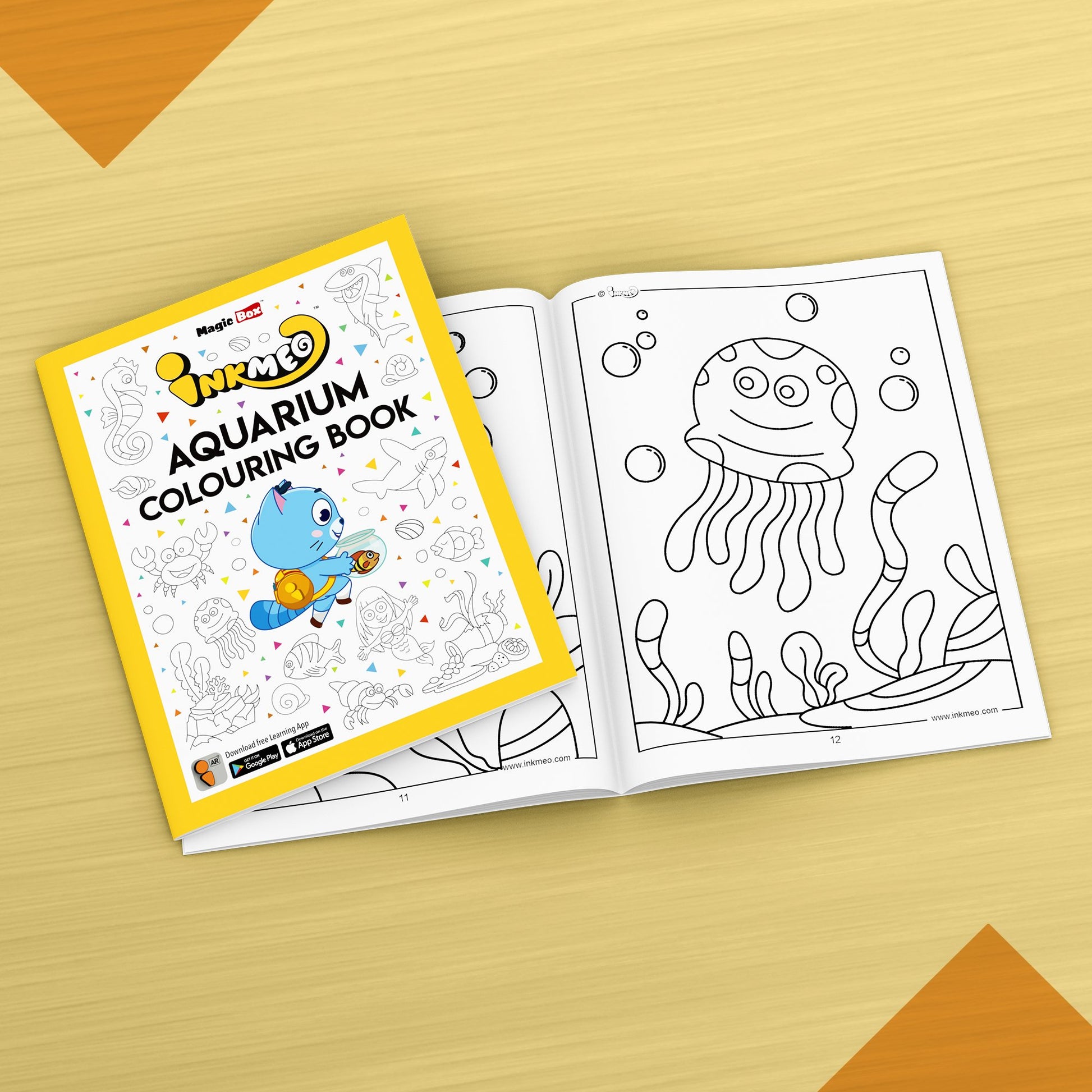 Aquarium Colouring Book - Inkmeo