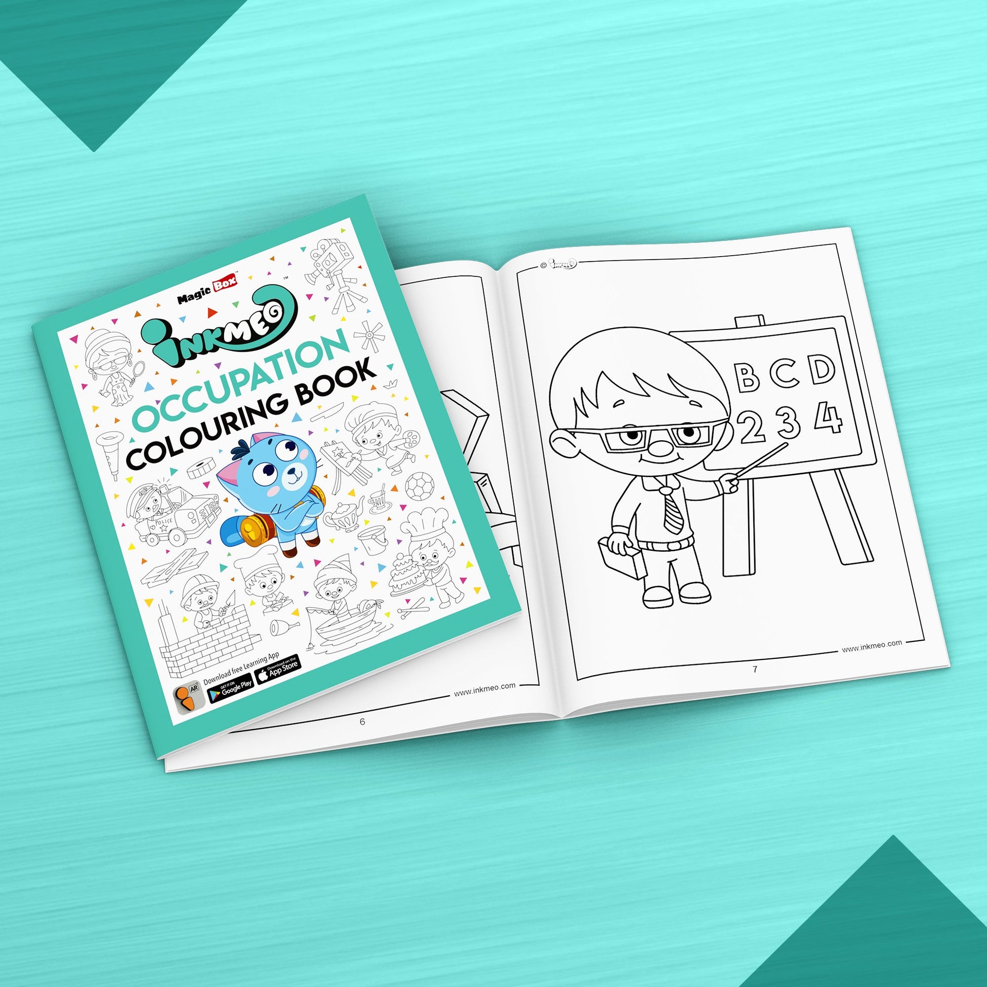 Occupation Colouring Book - Inkmeo