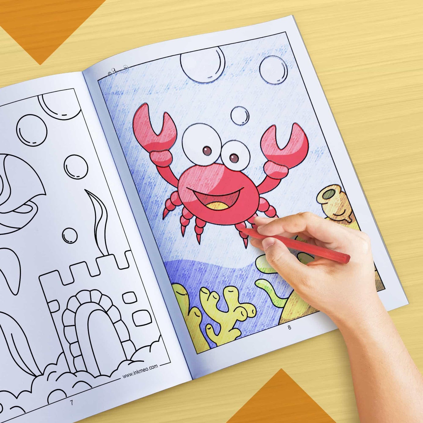 Aquarium Colouring Book