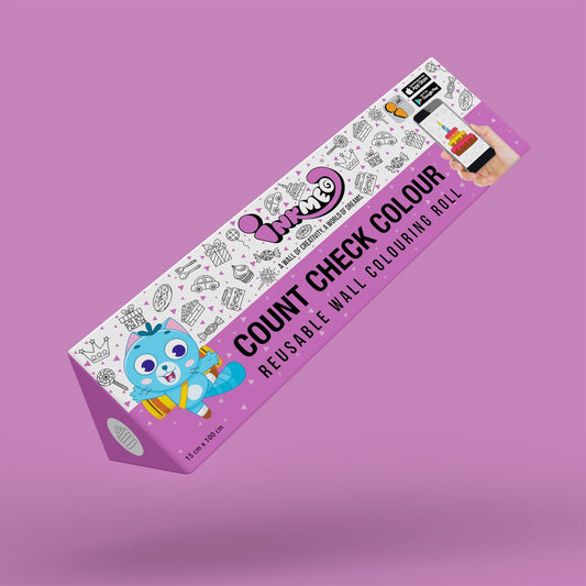 Count Check Colour Colouring Roll (6 inch)