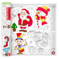 The image depicts a red box with a roll opened from inside it alongside a colourful picture.