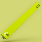 The image displays a green background with a green triangular box positioned in the center.